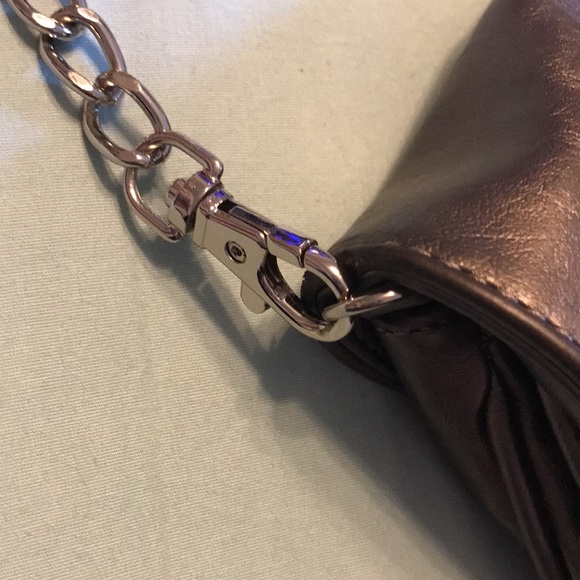 ELLE pewter convertible crossbody/clutch - Picture 4 of 4